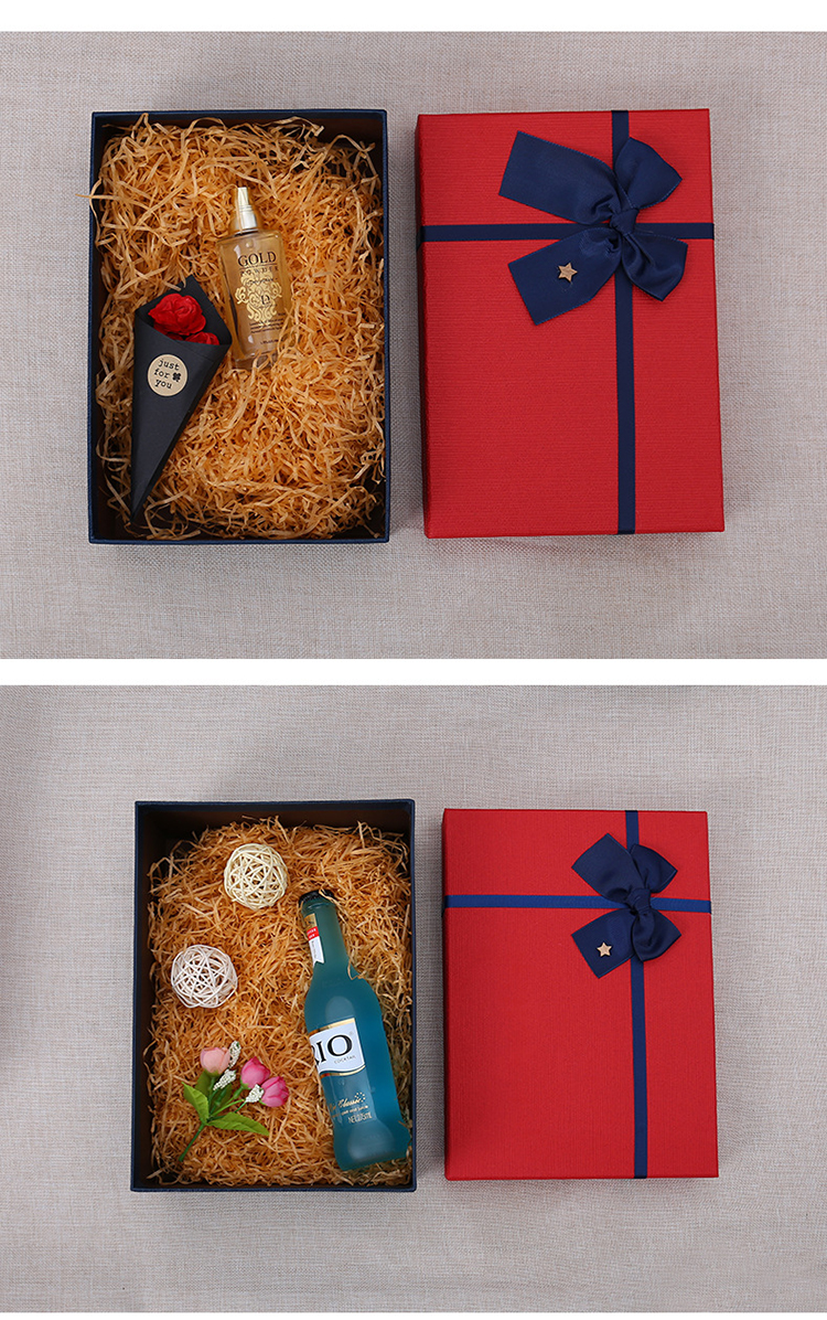 Christmas Packing Box Red Corporate Gifts Box Wedding Gifts for Guests Box