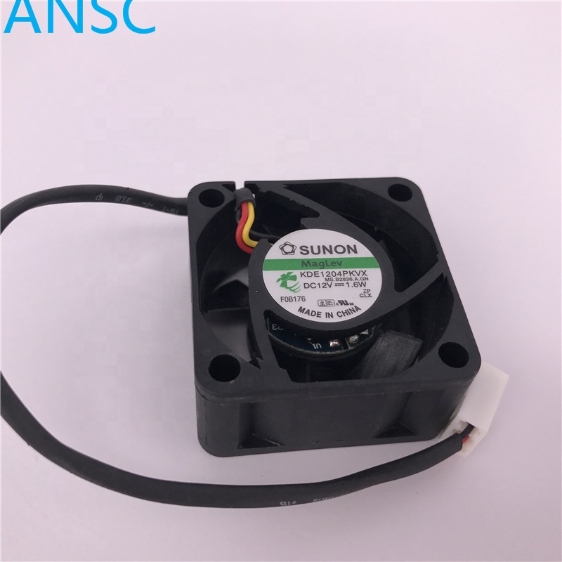 for SUNON GM1204PKV3-A 12V 0.5W 4CM 2-Wire Cooling Fan
