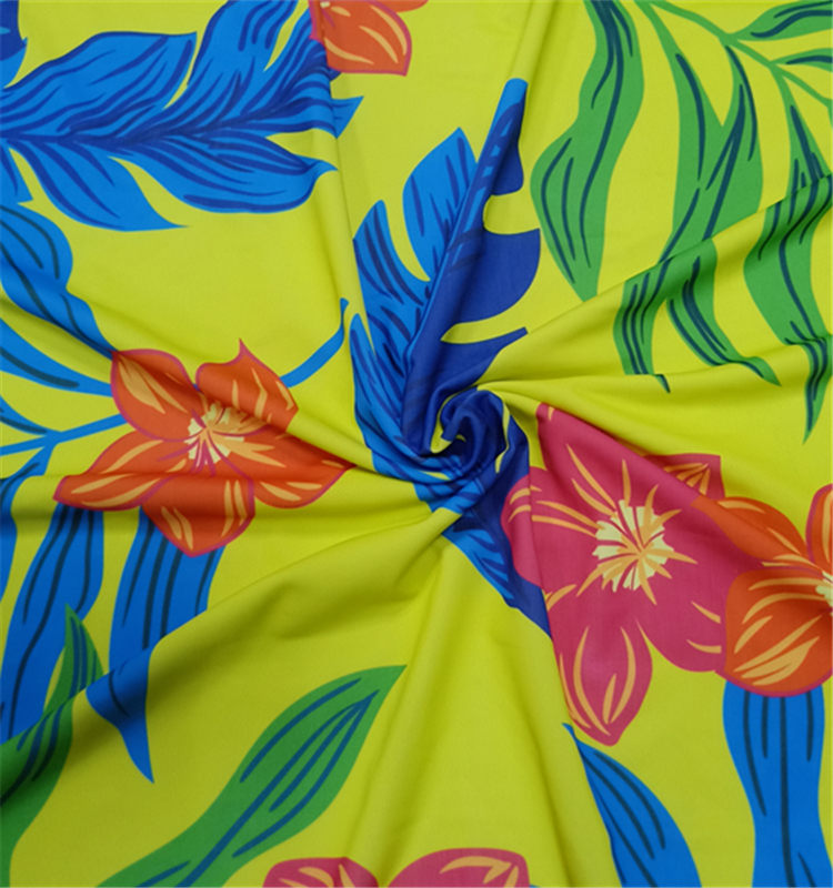 Оптовая продажа, ткань из лайкры с цифровым принтом для купальников