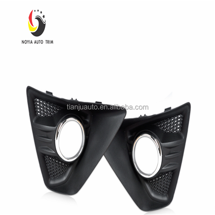 NEW SEAT LEON 2013-2016 Front Bumper Grille Fog Light Trim Bezel Set L+R Pair