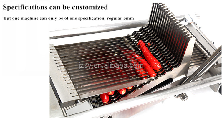 アオトウガラシ 　　F232 家庭用ステンレス鋼キビ唐辛子スライス機/ハンド小型トウガラシ