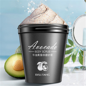 BISUTANG OEM Private Label Scrub Body Skin Care Organic Custom Body Scrub Avocado Fruit Body Scrub