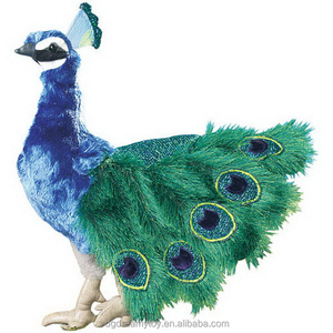 peacock stuffed toy