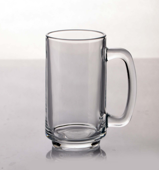 Customized Logo Beer Mug High Capacity 34oz Beer Glass With Handle Glass Mug For Beer