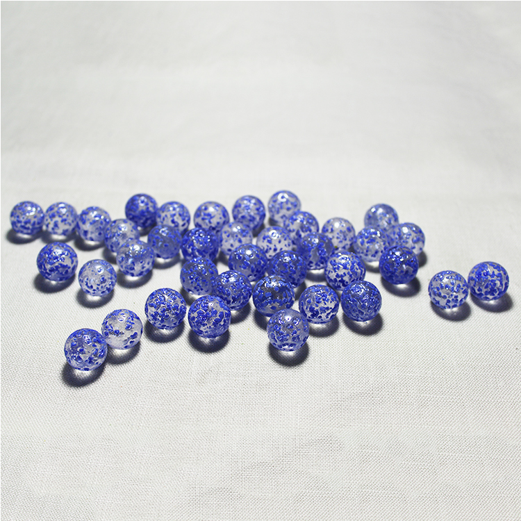 Большой подвесной стеклянный шар синего цвета mercury по низкой цене