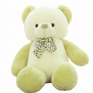 light green teddy bear