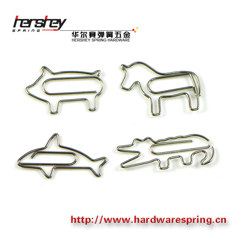 Customize animal shaped stainless steel paper clip