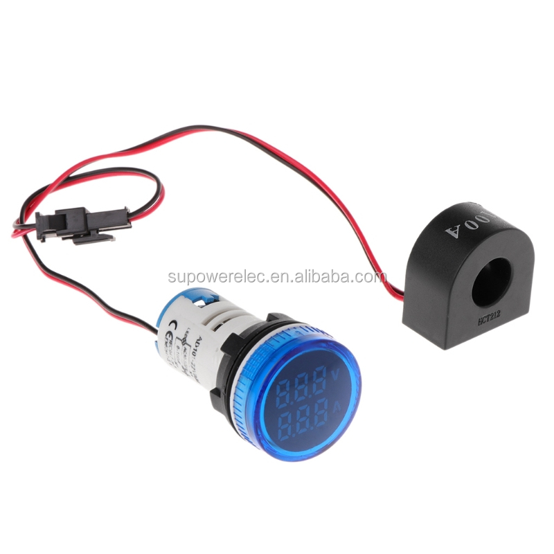 DC 0-500V 5A 10A 250W 999W LCD Digitale Voltmetro Amperometro Wattmetro Tensione Corrente Misuratore Di Potenza Volt Rivelatore Tester Monitor (Color : DC 0-500V 10A 999W - Foto 2