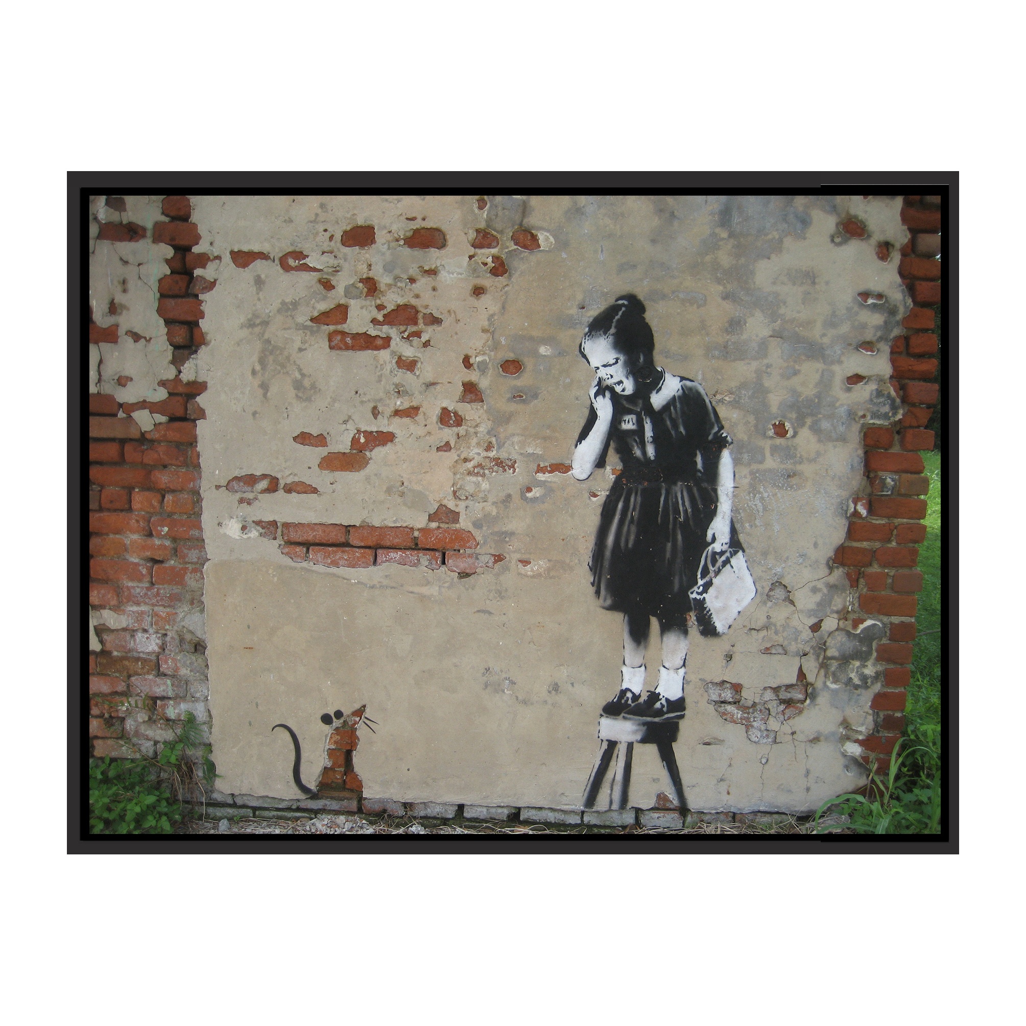 MAID BANKSY GICLEE CANVAS ART Choose your size