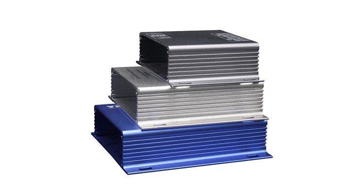 product-750-400 Custom Anodized Lithium Battery Aluminum Extrusion Enclosure For PCB Power Supply