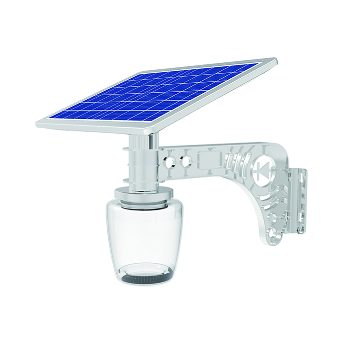 Smart Systems Cheap Price Aluminum Apple Shape 4m Led Solar Garden Light For Wall