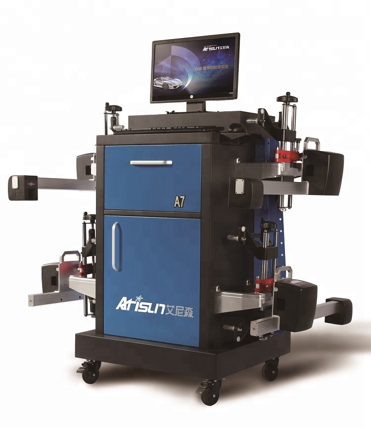 A7 Computerized CCD Vehicle Wheel Aligner for Fast and Precise Test