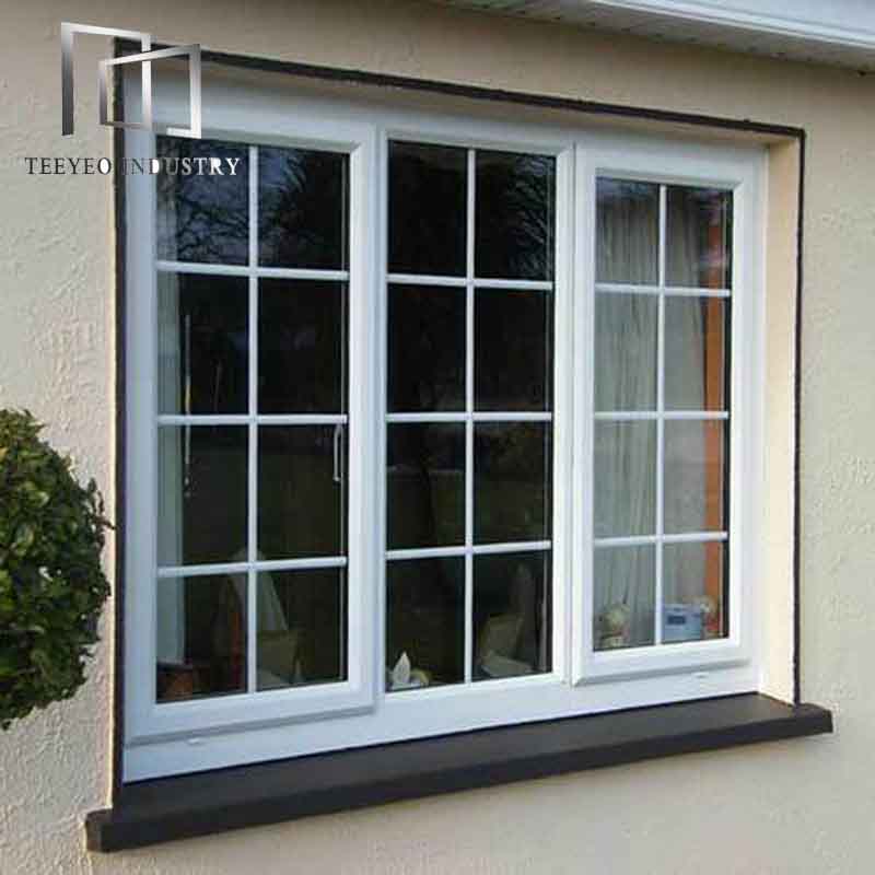 Teeyeo 30 anos de garantia fabricantes à prova de som pvc upvc perfil de portas e lista de preços do windows