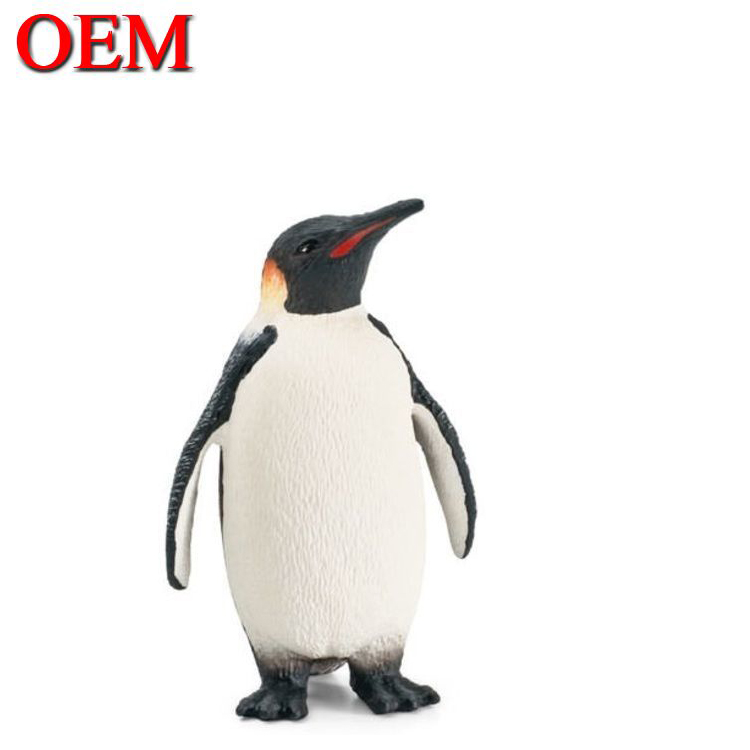 small plastic penguin figurines