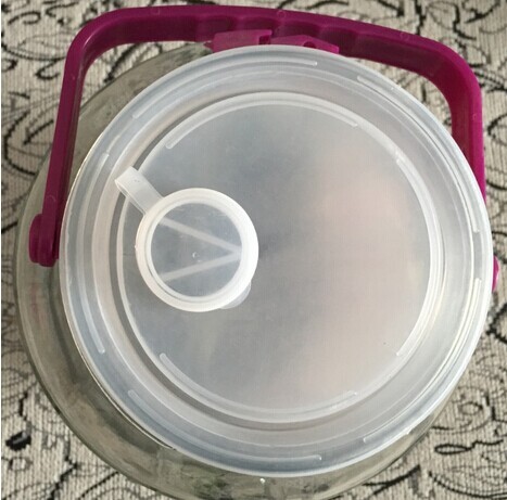 glass beverage dispenser jar