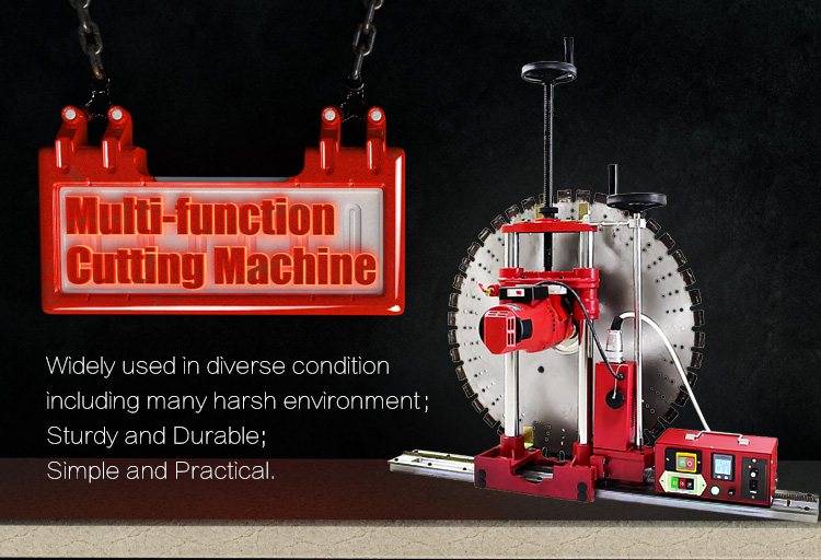 800mm-1200mm  Vertical Wall Concrete Saw Cutting Machine For Sale