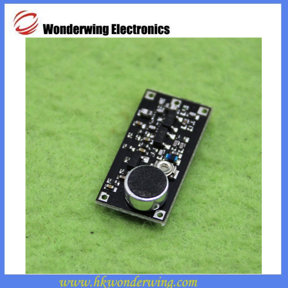 Transmetteur FM Microphone Sans Fil Surveillance Fréquence 88-108 MHz haut module