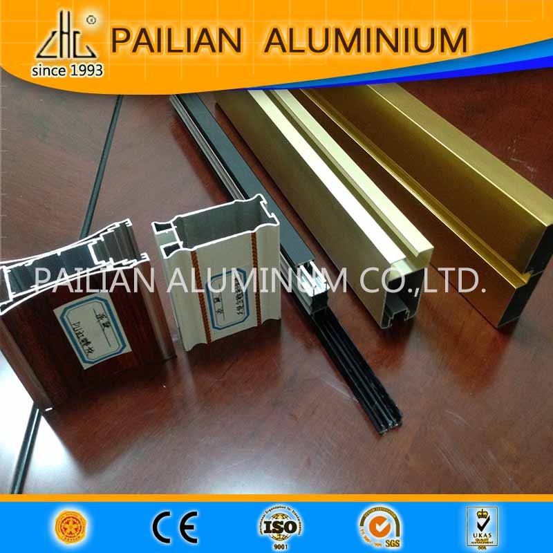 UK Thermische Brechen Schärpe/flügelfenster Projekt, kommerziellen Shopfront tür Aluminium profile, Schiebe Aluminium Schärpe Fenster