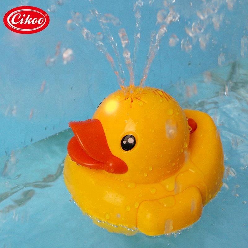 Светильники и звук Пластиковые Игрушки для ванны утки для детских игр для душа Шаньтоу производство на продажу