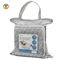 New Arrival Bath Kneeler Pad Baby Bath Tub Cushion Mat with Pockets for parents