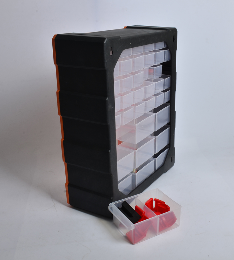Home Storage Organization Plastic Tool Box Storage Bins With Drawers