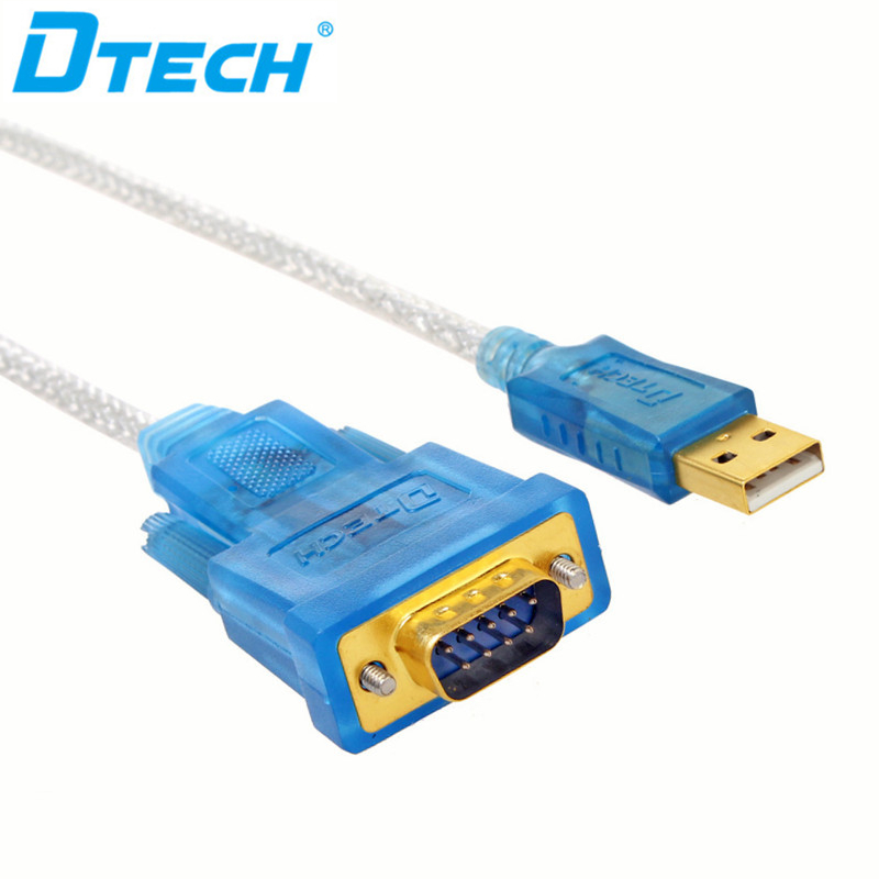 DTECH 1,2 метр USB 2,0 к RS232 кабель, USB Серийный DB9 RS232 драйвер