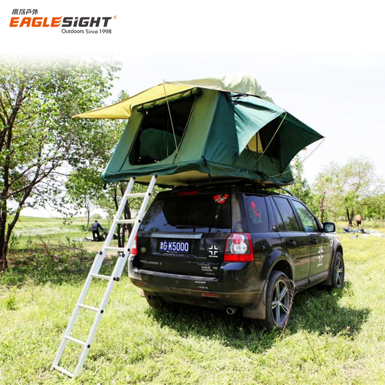 Ontdek de fabrikant Auto Rek Tent van hoge kwaliteit voor Overland Trailer GreenBeigeKhaki Car Roof Top TentCar