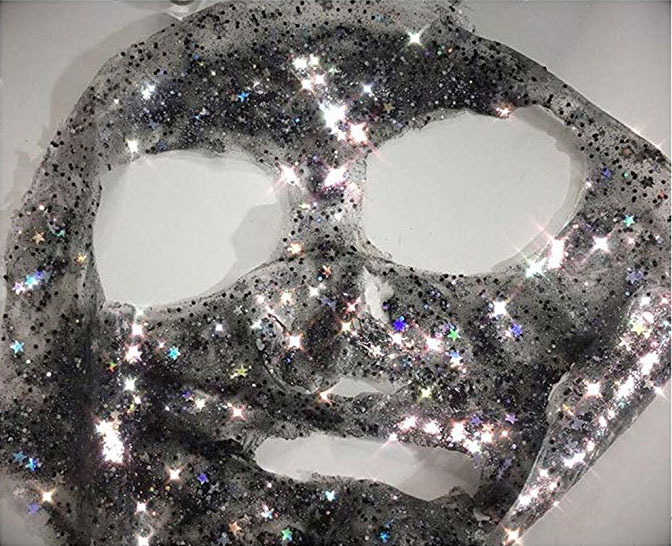 Private Label New Design Mask Whitening Moisturizing Star Glitter Peel Off Mask