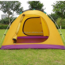 Outdoor Camping Breathable Waterproof Canopy 3-4 People Double Tent