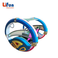 Cheap price outdoor amusement kids ride games Happy leba car/ leswing car swing ride for sell