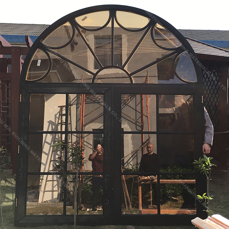 half moon windows aluminum french casement window swing pull push top hung storm windows aluminium tempered glass lowes glazed