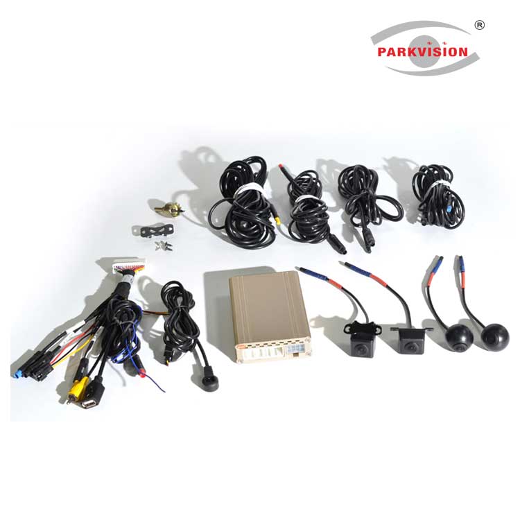 360 degree Bird View surround system with Car DVR HD Camera for Audi A4L 2013~16