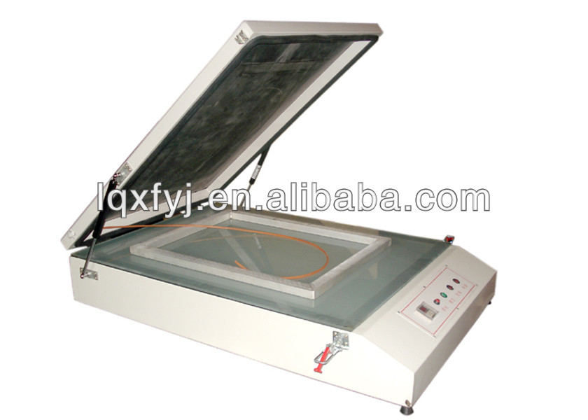 desktop vacuum uv silk screen exposure machine for making screen plate