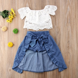 jean skirts for toddlers