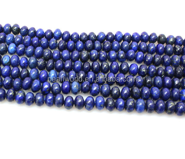 5x8mm Natural Indigo Lapis Lazuli Gem loose Beads 15/"