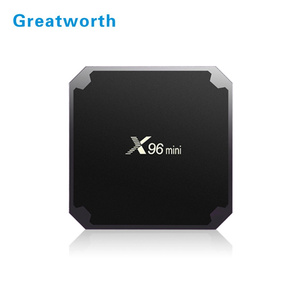 China goods shop online X96 MINI Unlocked Android 7.1 TV Box 1+8gb / 2+16gb Amlogic S905W android tv box