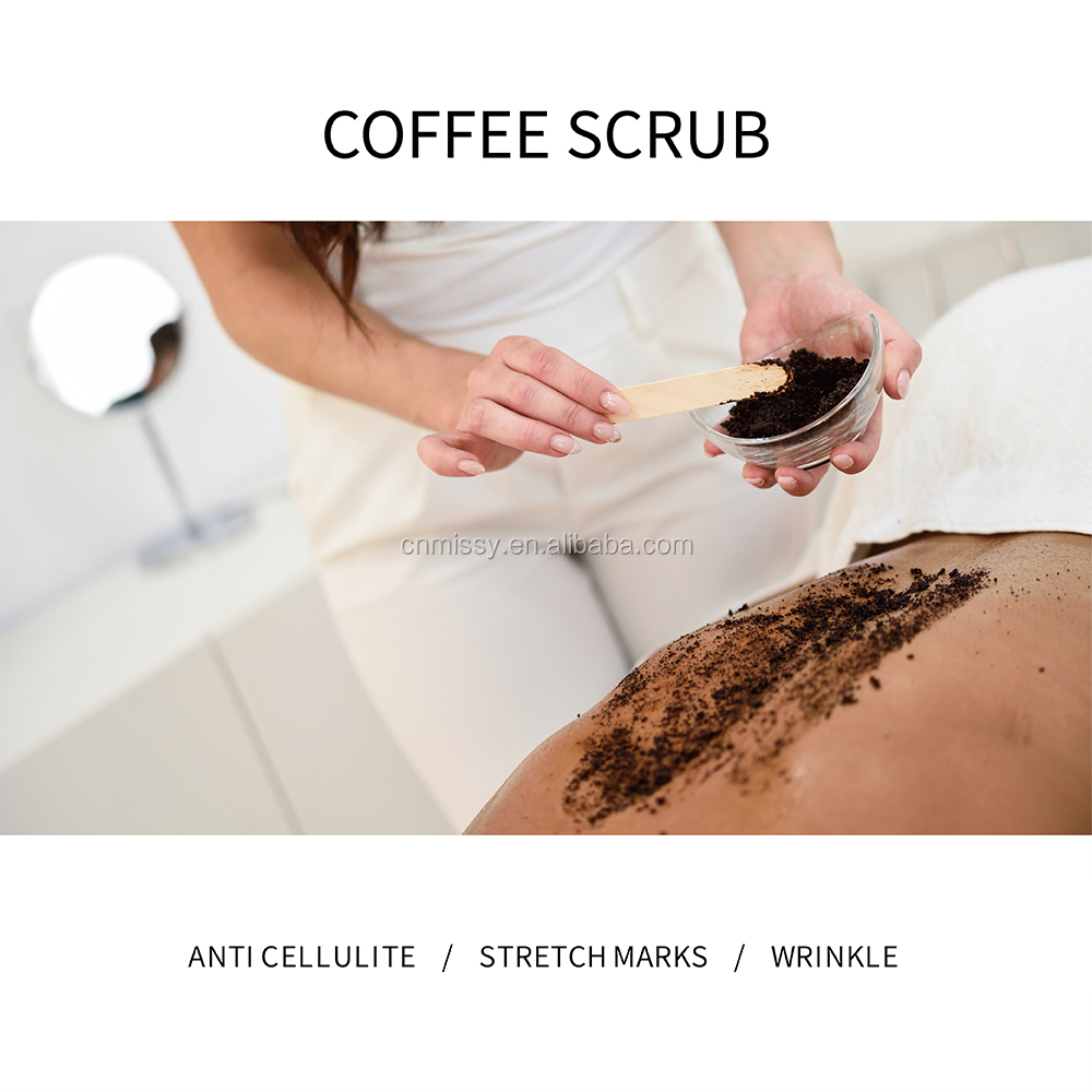 Organic Coffee Body Scrub Dead Sea Sale Coconut Scrub OEM Private label