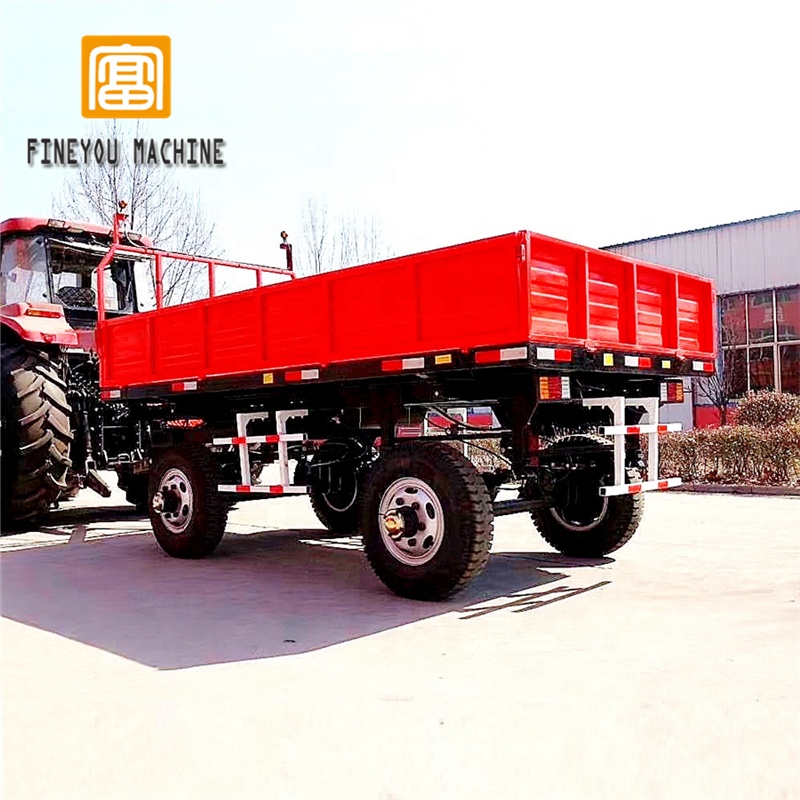 Мотовездеход за трактором сельскохозяйственный прицеп