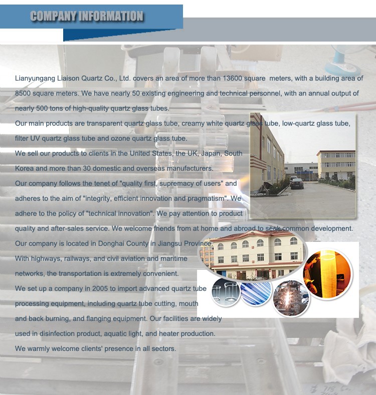 Customized Quartz Glass Ball Joint