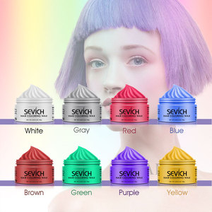 OEM Fashion style private labels temporary hair color wax,hair paint wax