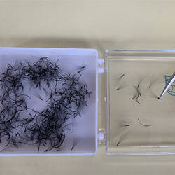 Volume lashes Glue/Heated Pre made Fan Volume Bulk Eyelash Extensions