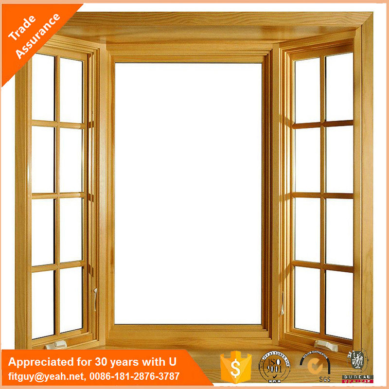 Mais recente janela de madeira francês projetos em kerala