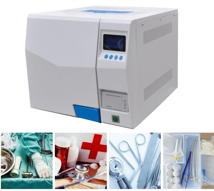 source ce批准的便携式牙科20l台式高压灭菌器b系列蒸汽灭菌器医疗