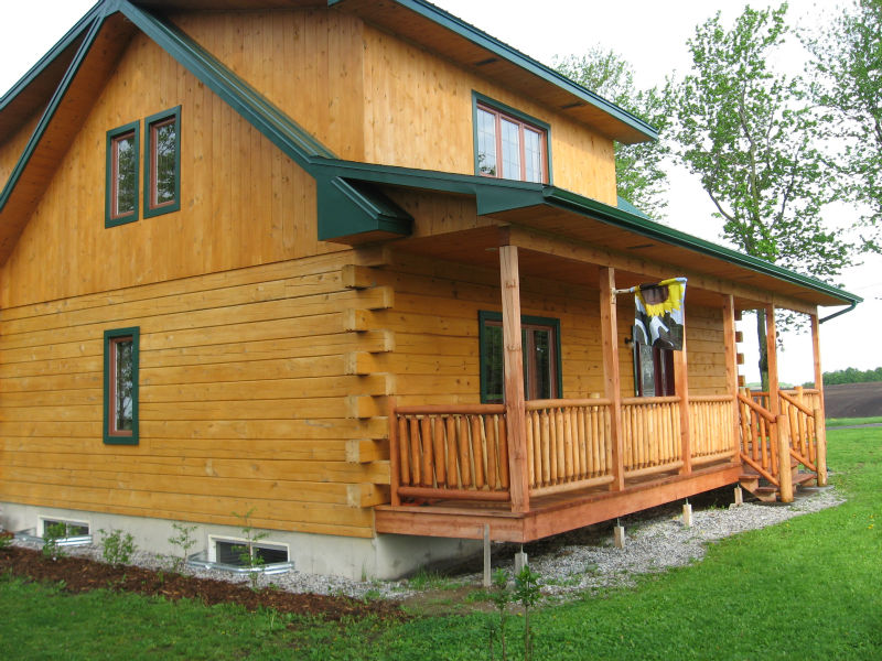 Canadian Made Log Homes Buy White Pine Log Homes Product