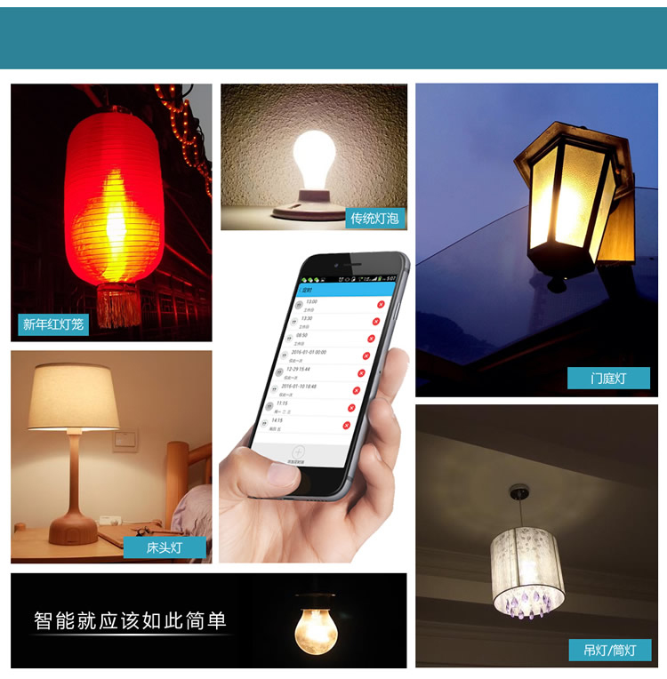 ITEAD Sonoff — ampoule Led avec télécommande WiFi, support E27, sans fil, prise de lampe, pour maison connectée, IOS et Android, 433MHz