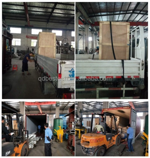 CE /ISO Approved high efficiency tank vertical shot blasting machine