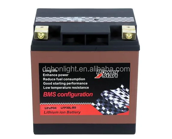 2018 высокая производительность LifeP04 мотоцикл литиевая железная батарея 12,8 v