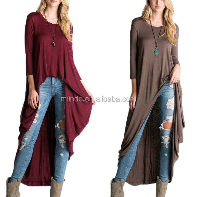 maxi tunic tops