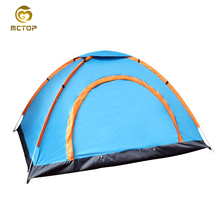 2 Seconds Open Pop Up Throw Tent 2 Person Tent Hiking Fast Set-Up Camping Instant Tent