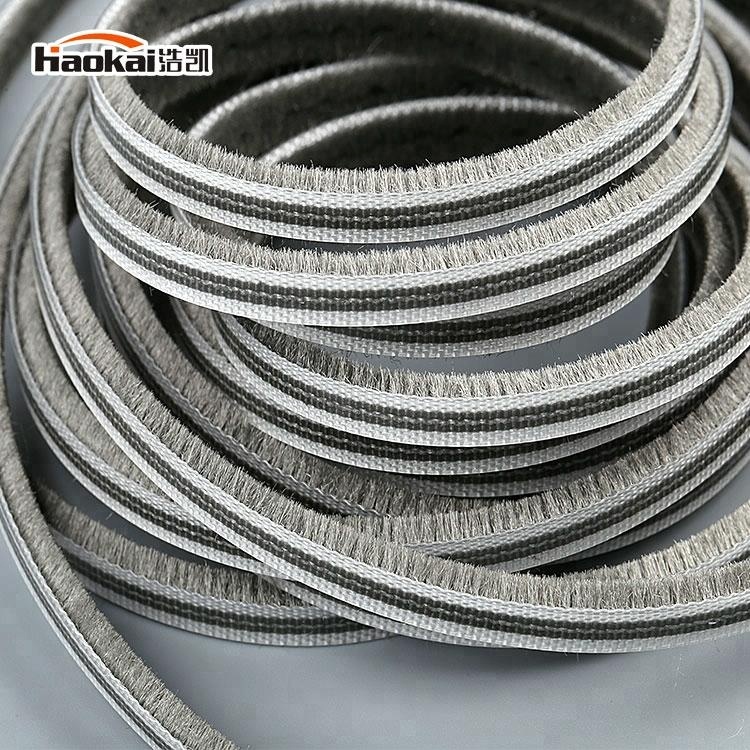 Adhesive Wool Pile Weather Strip Felt Draught Excluder Sliding Sash Window Door Seals Grey Seal Brush